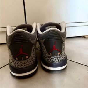 Jordan Kids Sneakers - Gray with Red Accents